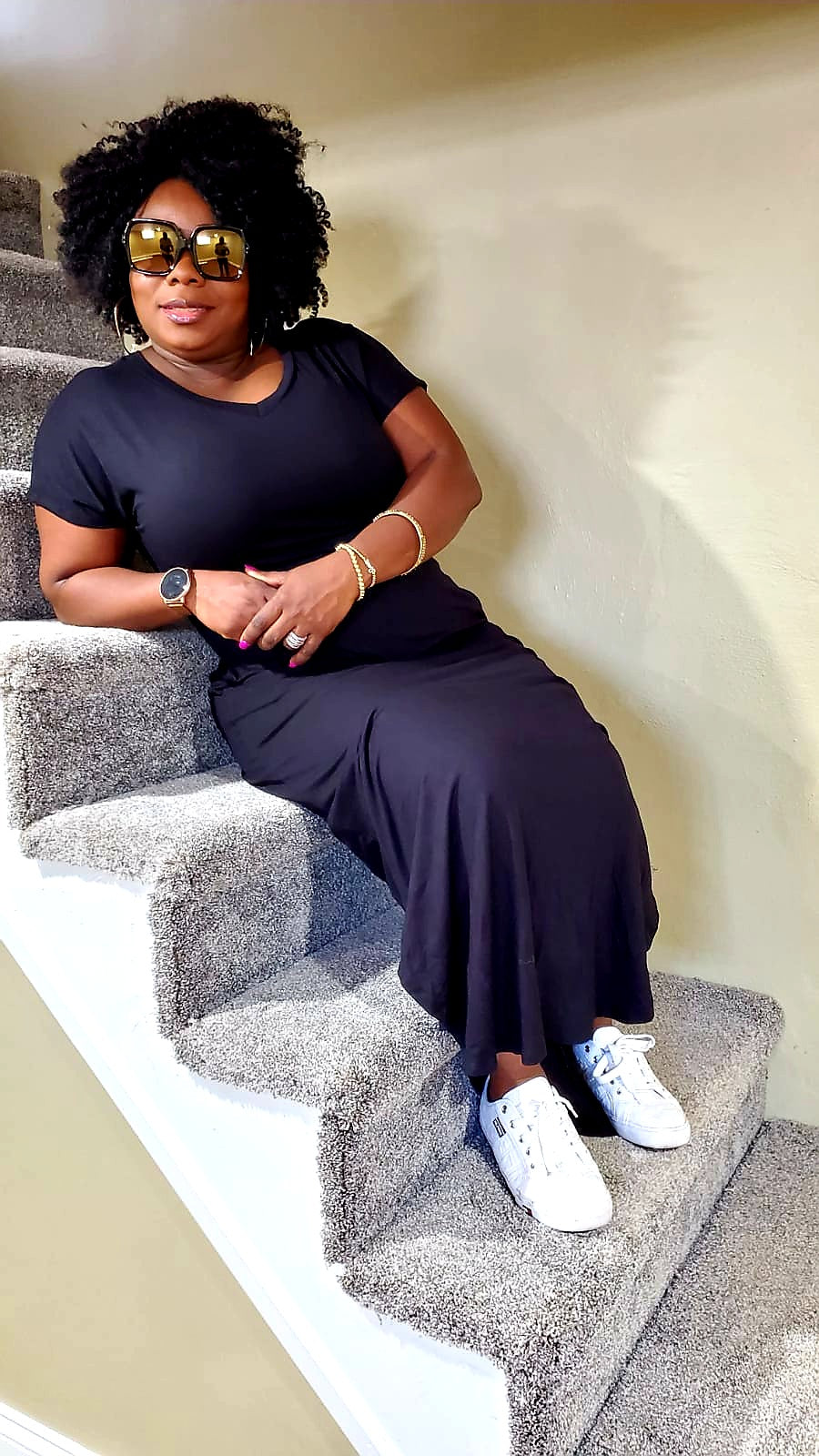 Mina Pocketed Maxi - Sage